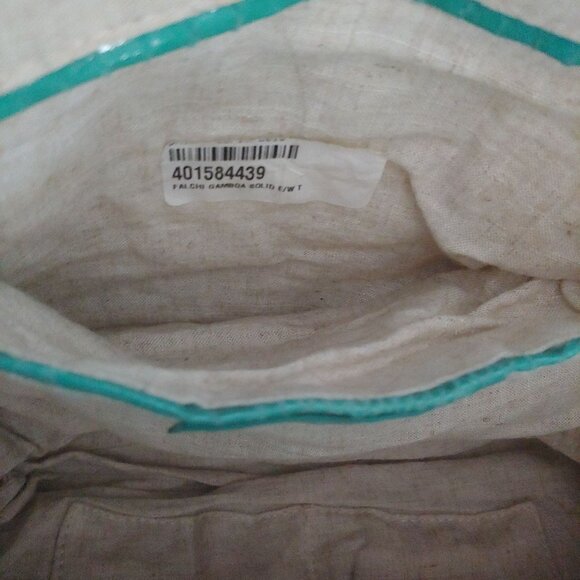 Carlos Falchi Green Shoulder Bag Soft Unstructured Design - Picture 14 of 16